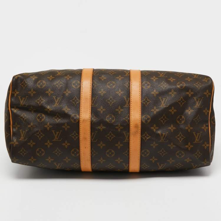 Pre Owned Louis Vuitton Monogram Canvas Keepall 45 Bag