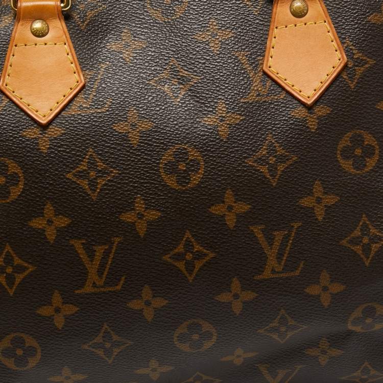 Pre Owned Louis Vuitton Monogram Canvas Speedy 30 Bag