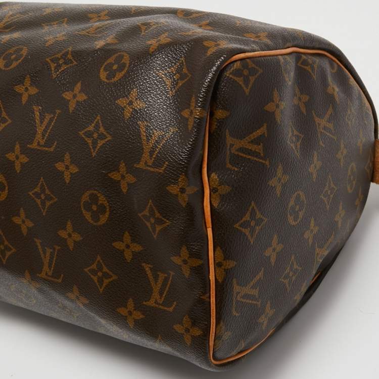 Pre Owned Louis Vuitton Monogram Canvas Speedy 30 Bag