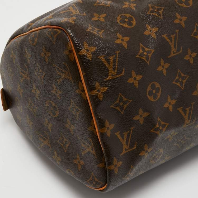 Pre Owned Louis Vuitton Monogram Canvas Speedy 30 Bag