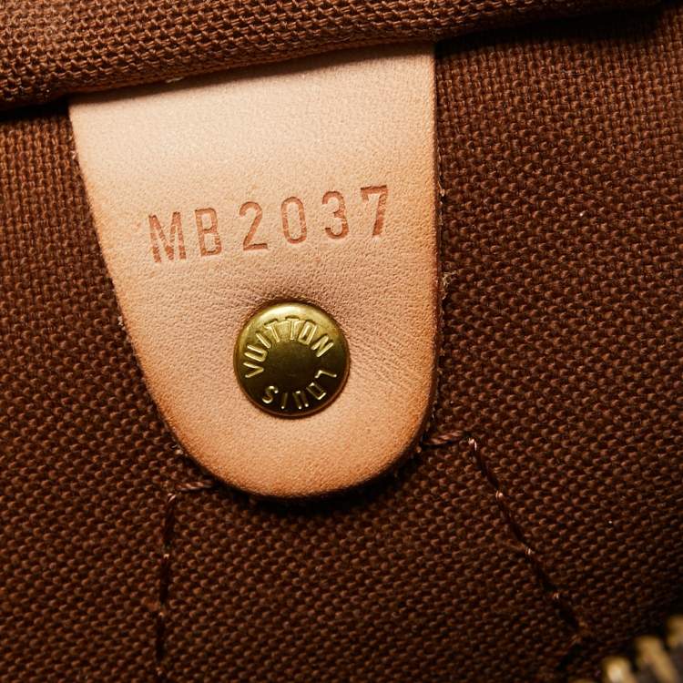 Pre Owned Louis Vuitton Monogram Canvas Speedy 30 Bag