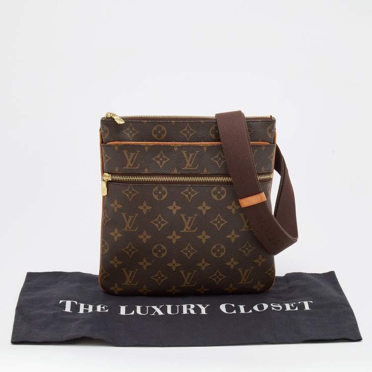 Pre Owned Louis Vuitton Monogram Canvas Valmy Pochette Bag