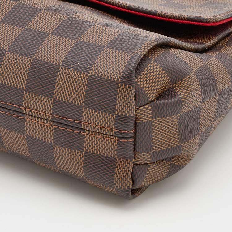 مملوكة مسبقًا Louis Vuitton Damier Ebene Canvas Croisette Bag