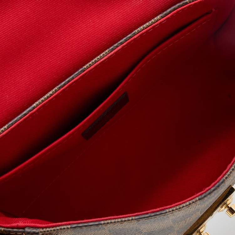 مملوكة مسبقًا Louis Vuitton Damier Ebene Canvas Croisette Bag