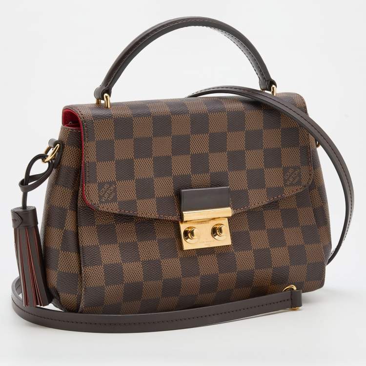 مملوكة مسبقًا Louis Vuitton Damier Ebene Canvas Croisette Bag