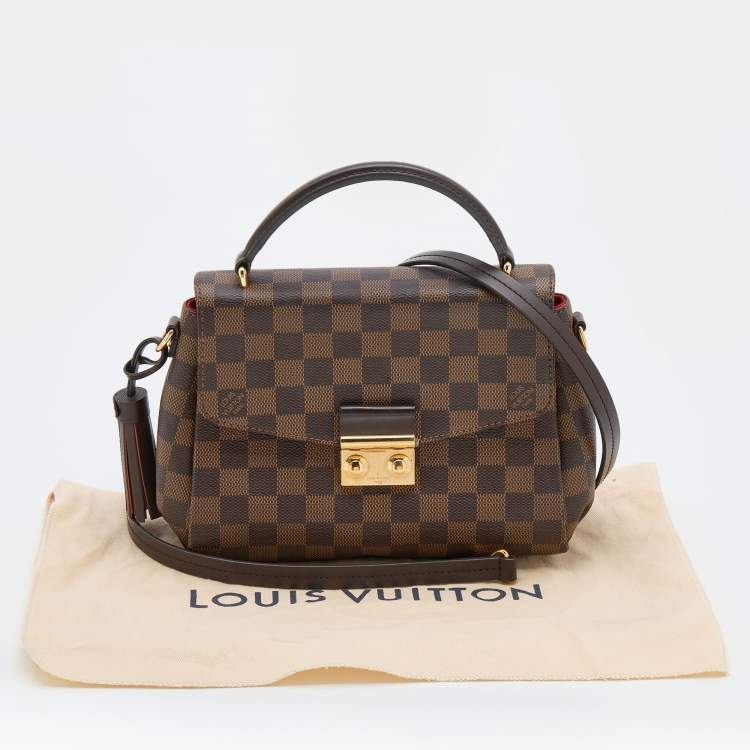 مملوكة مسبقًا Louis Vuitton Damier Ebene Canvas Croisette Bag
