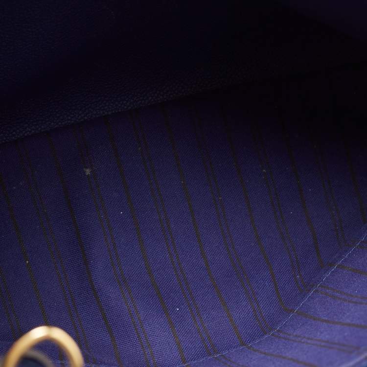 Pre Owned Louis Vuitton Iris Monogram Empreinte Montaigne MM Bag