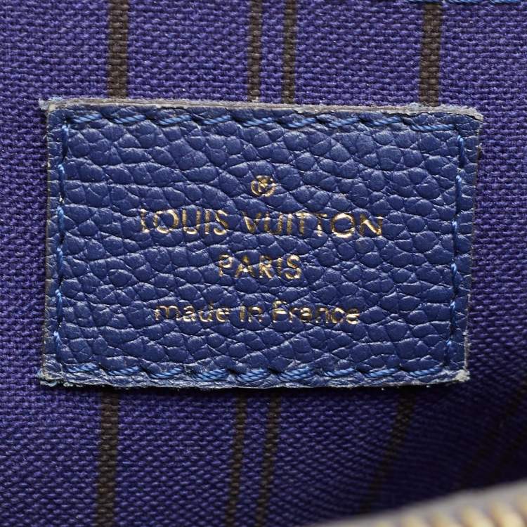 Pre Owned Louis Vuitton Iris Monogram Empreinte Montaigne MM Bag