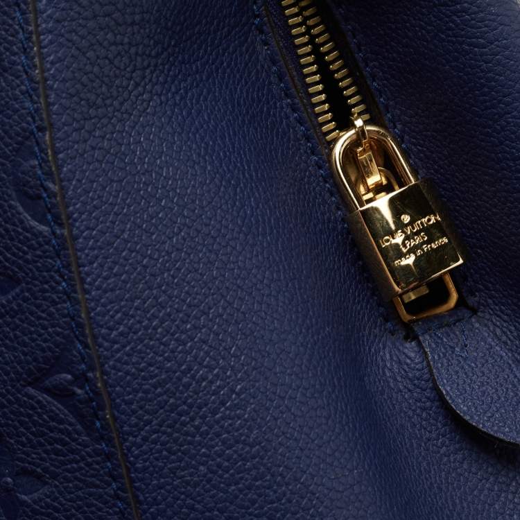 Pre Owned Louis Vuitton Iris Monogram Empreinte Montaigne MM Bag