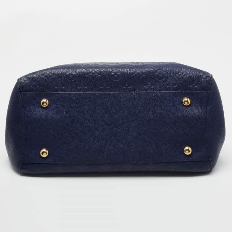 Pre Owned Louis Vuitton Iris Monogram Empreinte Montaigne MM Bag
