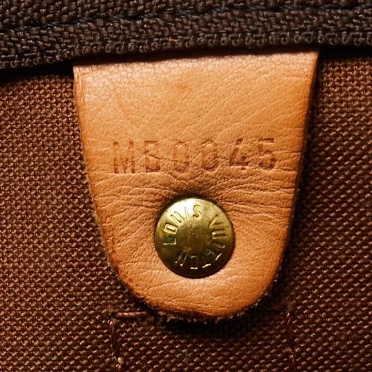 Pre Owned Louis Vuitton Monogram Canvas Keepall 55 Bag