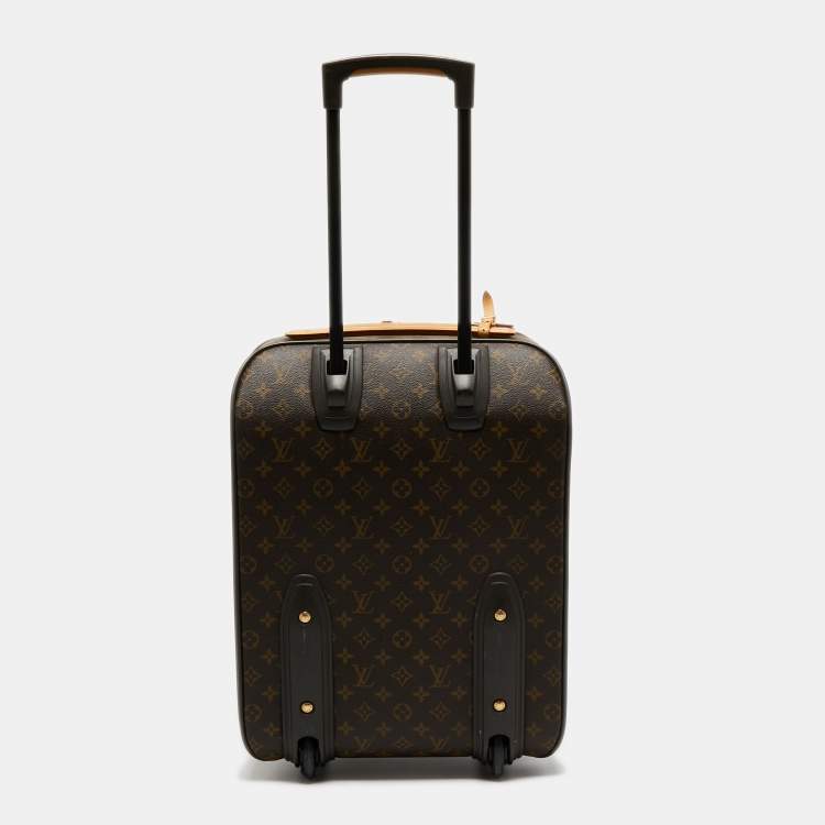 Pre Owned Louis Vuitton Monogram Canvas Pegase 45 Luggage