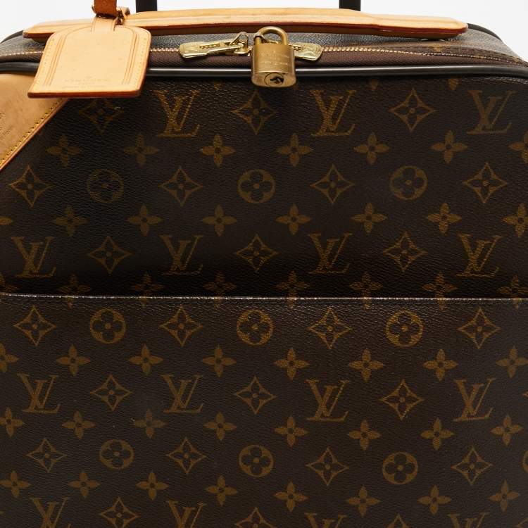Pre Owned Louis Vuitton Monogram Canvas Pegase 45 Luggage