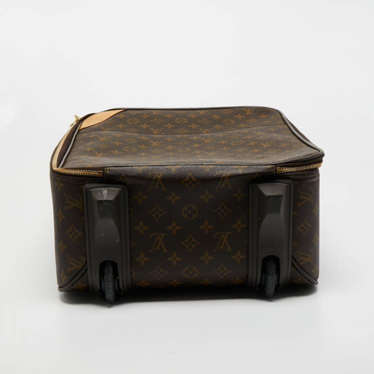 Pre Owned Louis Vuitton Monogram Canvas Pegase 45 Luggage