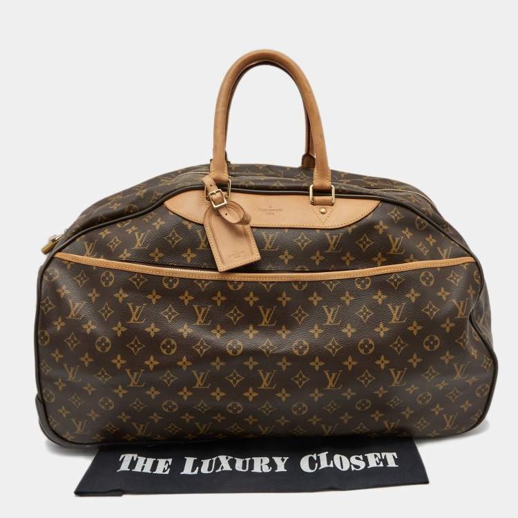 Pre Owned Louis Vuitton Monogram Canvas Eole 55 Luggage
