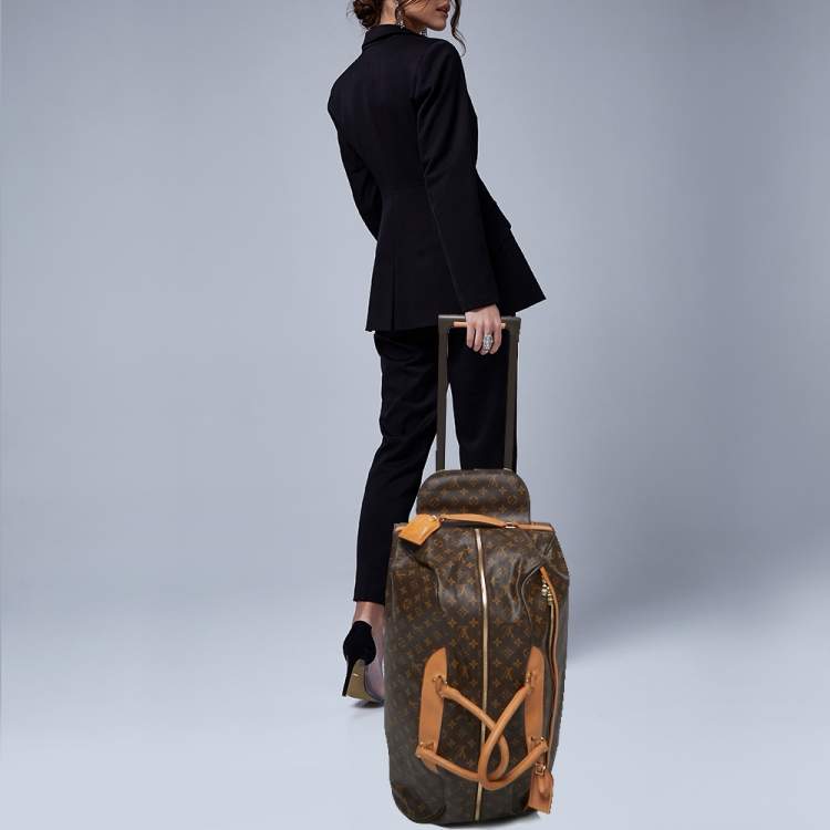 Pre Owned Louis Vuitton Monogram Canvas Eole 55 Luggage
