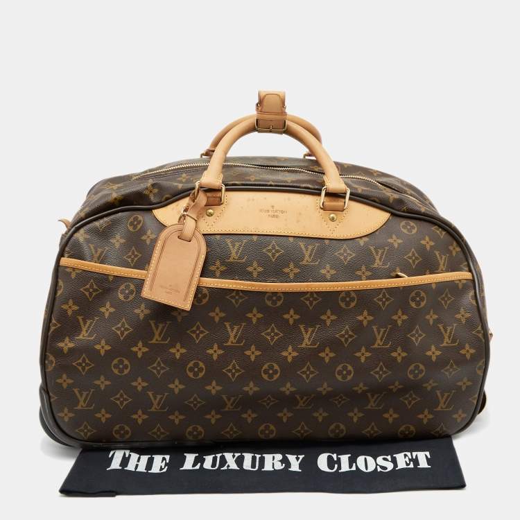 Pre Owned Louis Vuitton Monogram Canvas Eole 50 Luggage 