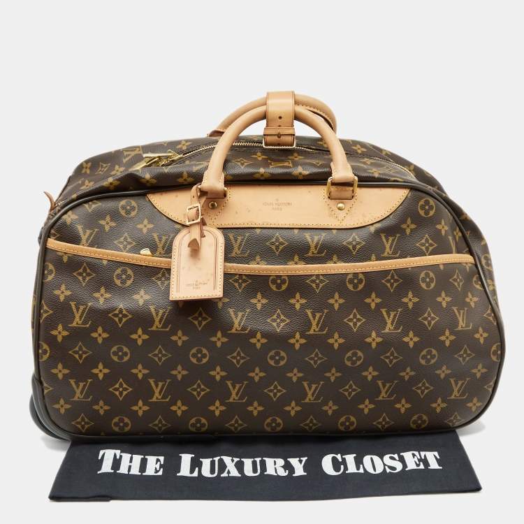 Pre Owned Louis Vuitton Monogram Canvas Eole 50 Luggage 