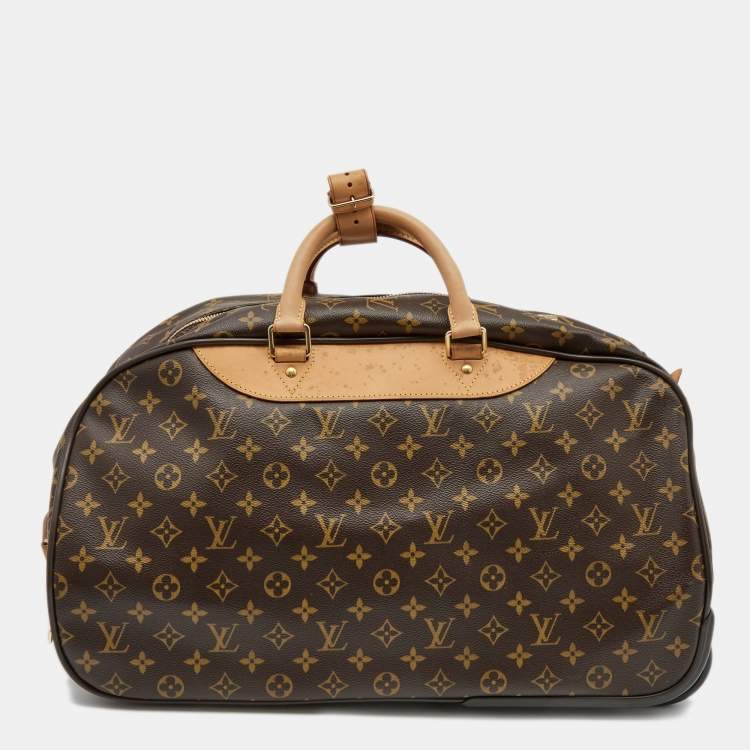 Pre Owned Louis Vuitton Monogram Canvas Eole 50 Luggage 