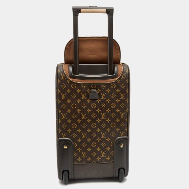 Pre Owned Louis Vuitton Monogram Canvas Eole 50 Luggage 
