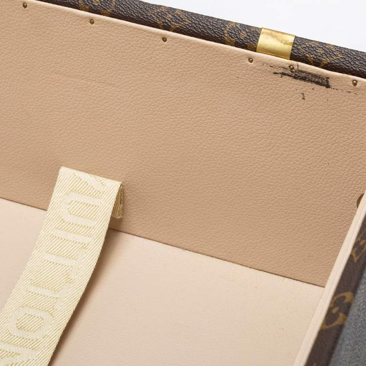 Pre Owned Louis Vuitton Monogram Canvas Alzer 75 Suitcase
