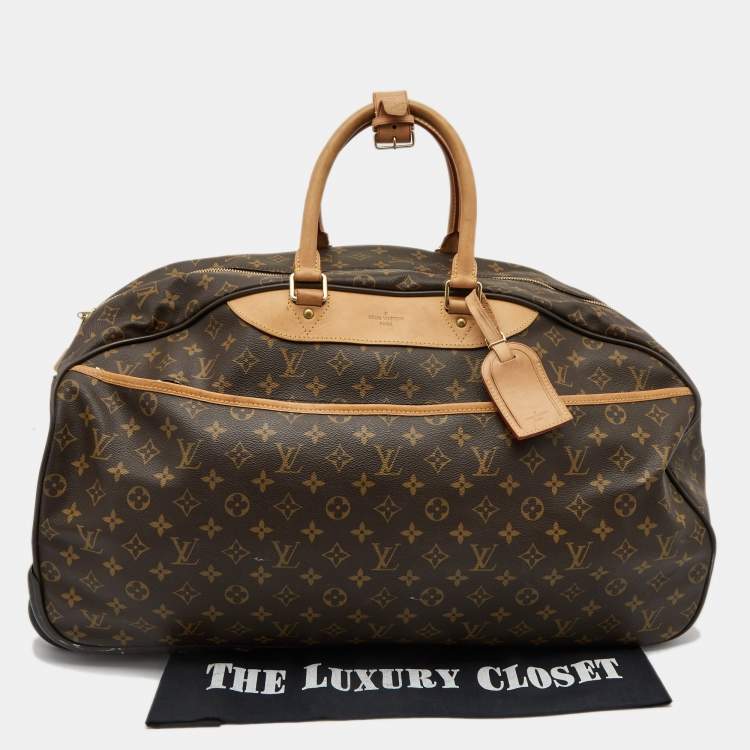 Pre Owned Louis Vuitton Monogram Canvas Eole 55 Luggage