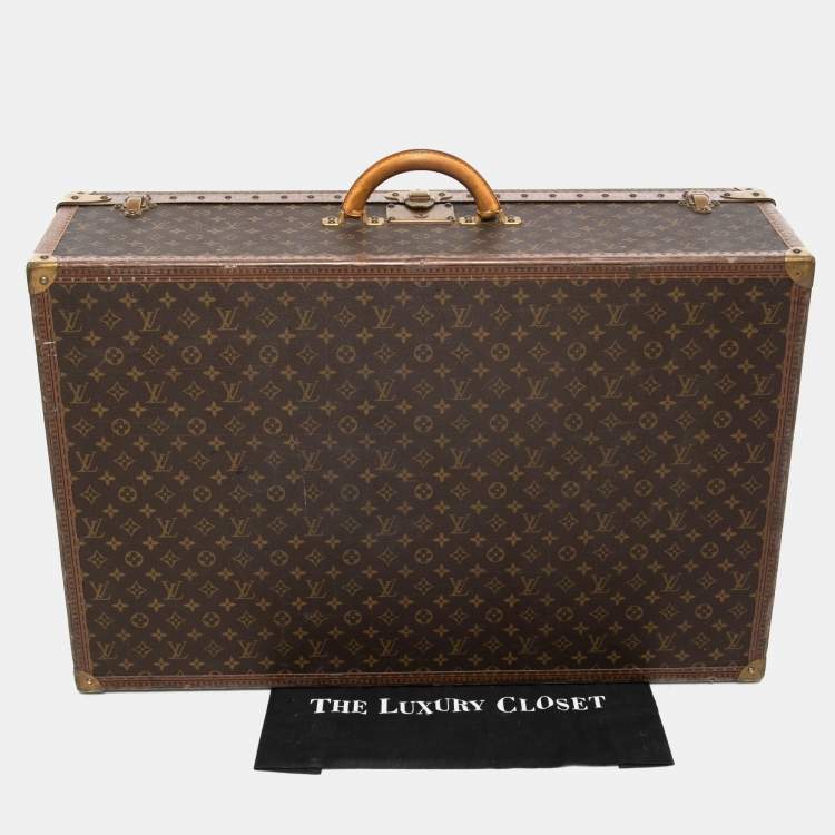 Pre Owned Louis Vuitton Monogram Canvas Alzer 80 Suitcase