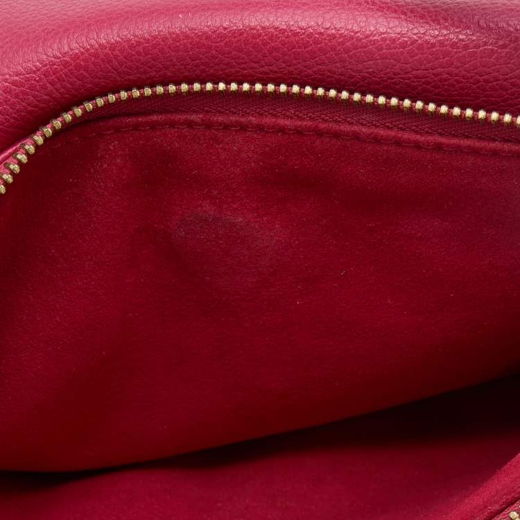 Pre Owned Louis Vuitton Cherry Monogram Empreinte Leather Twinset Bag
