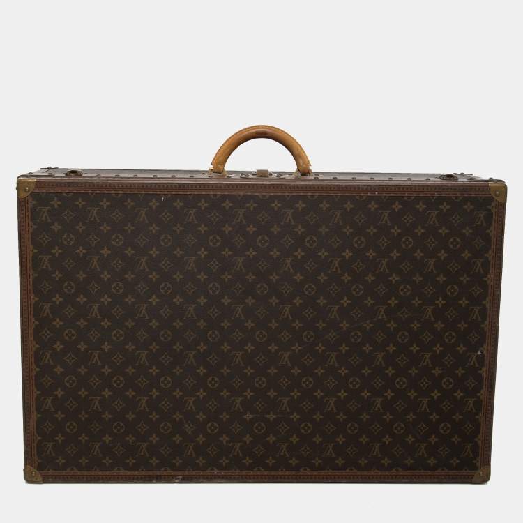 Pre Owned Louis Vuitton Monogram Canvas Alzer 80 Suitcase