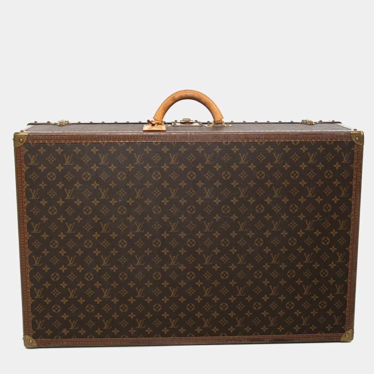 Pre Owned Louis Vuitton Monogram Canvas Alzer 80 Suitcase
