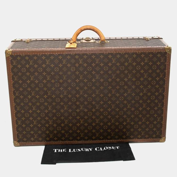 Pre Owned Louis Vuitton Monogram Canvas Alzer 80 Suitcase