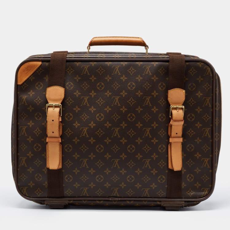 Pre Owned Louis Vuitton Monogram Canvas Satellite 53 Suitcase