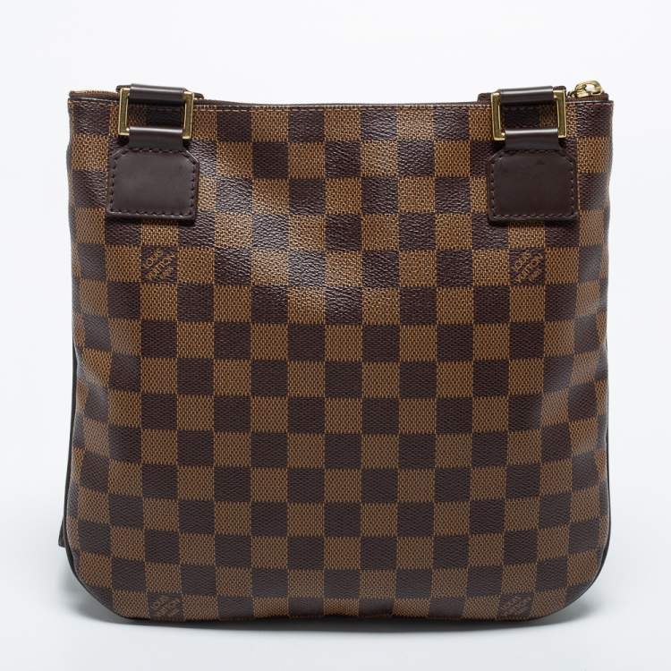 Pre Owned Louis Vuitton Damier Ebene Canvas Pochette Bosphore Bag