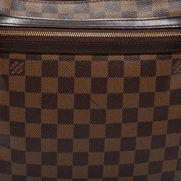 Pre Owned Louis Vuitton Damier Ebene Canvas Pochette Bosphore Bag