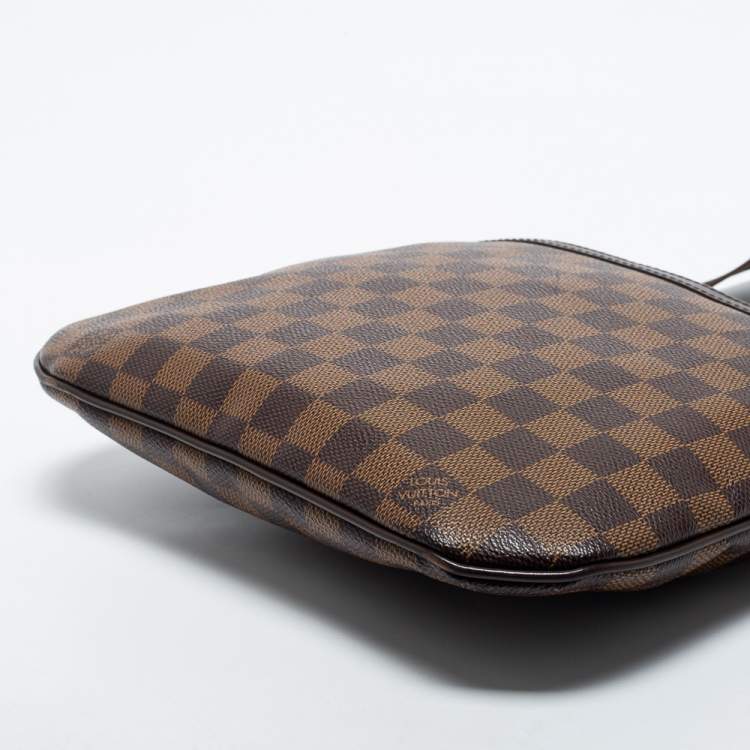 Pre Owned Louis Vuitton Damier Ebene Canvas Pochette Bosphore Bag