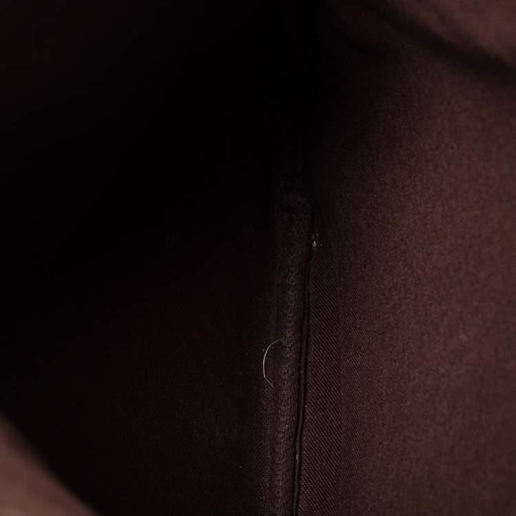 Pre Owned Louis Vuitton Damier Ebene Canvas Pochette Bosphore Bag