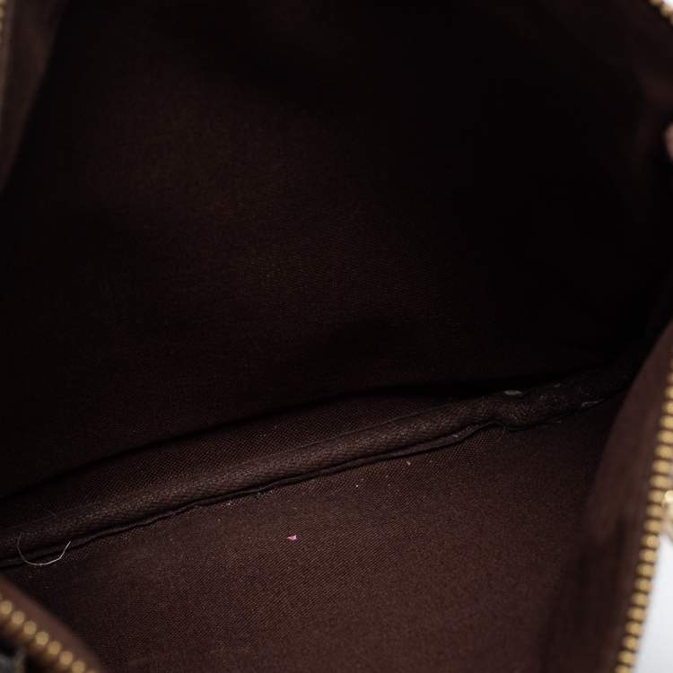 Pre Owned Louis Vuitton Damier Ebene Canvas Pochette Bosphore Bag