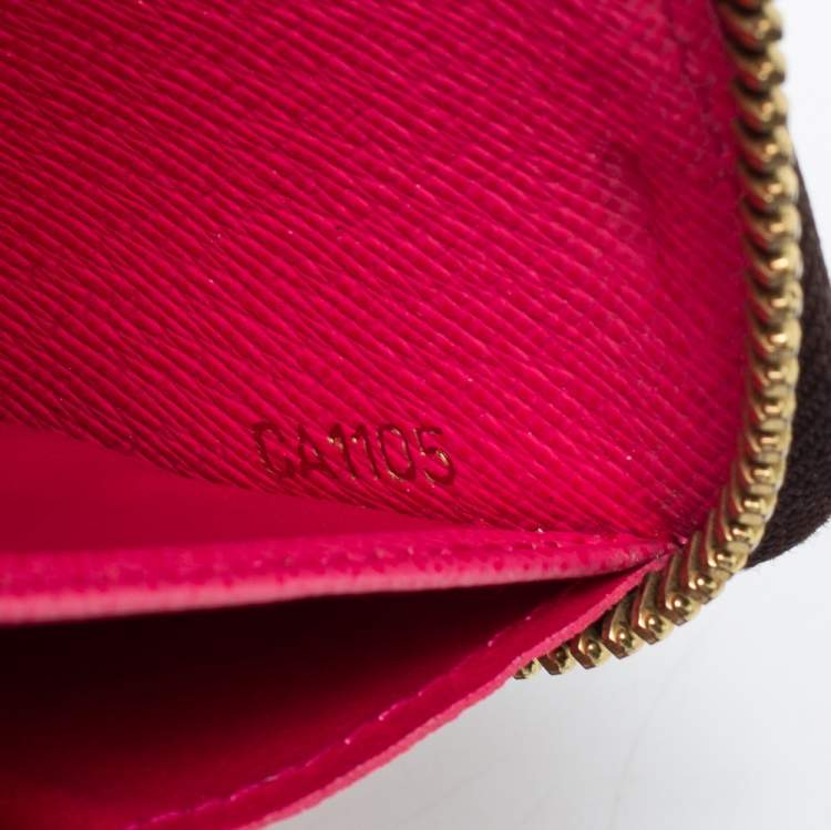 مملوكة مسبقًا Louis Vuitton Grenade V Monogram Canvas Insolite Zip Around Continental Wallet