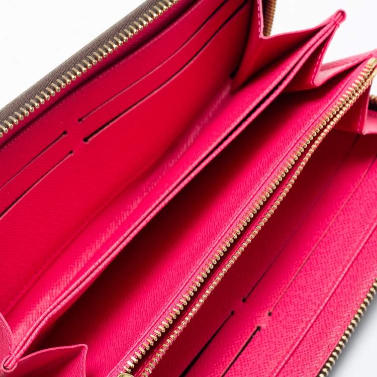 مملوكة مسبقًا Louis Vuitton Grenade V Monogram Canvas Insolite Zip Around Continental Wallet