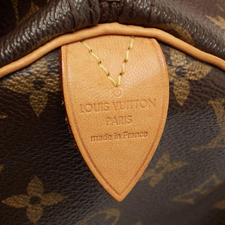 Pre Owned Louis Vuitton Monogram Canvas Speedy 30 Bag