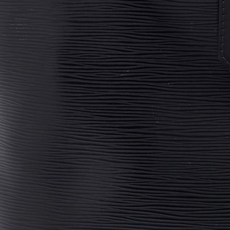 Pre Owned Louis Vuitton Black Epi Leather Mirabeau PM Bag