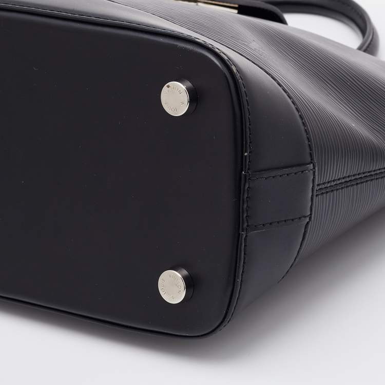 Pre Owned Louis Vuitton Black Epi Leather Mirabeau PM Bag