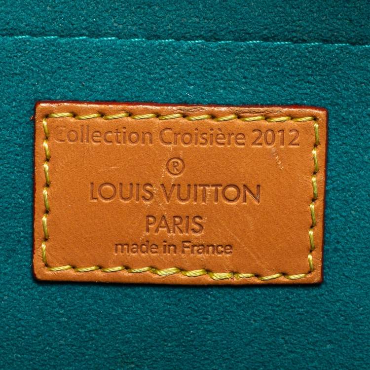 Pre Owned Louis Vuitton Perforated Monogram Canvas and Leather Saumur 30 Messenger Bag
