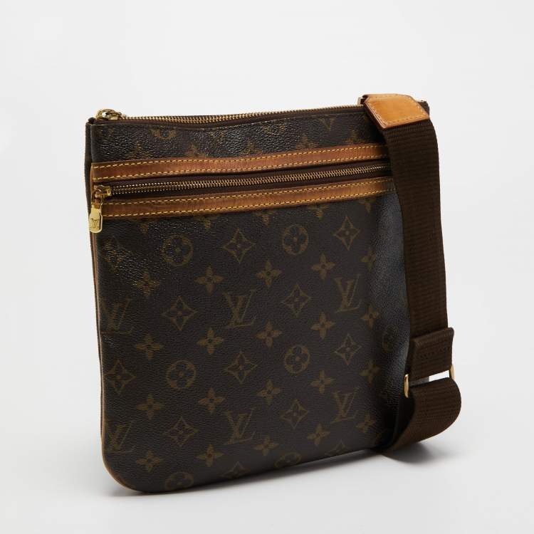 Pre Owned Louis Vuitton Monogram Canvas Pochette Bosphore Messenger Bag
