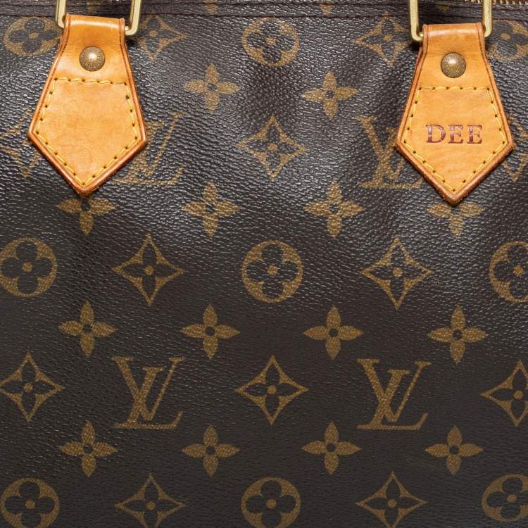 مملوكة مسبقًا Louis Vuitton Monogram Canvas Speedy 30 Bag