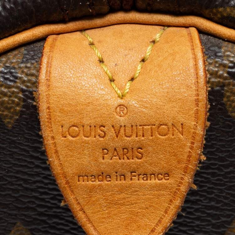 مملوكة مسبقًا Louis Vuitton Monogram Canvas Speedy 30 Bag