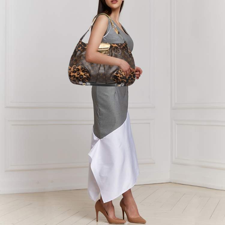 Louis Vuitton Monogram Canvas and Leopard Calfhair Limited Edition