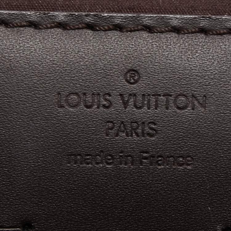Pre Owned Louis Vuitton Amarante Monogram Vernis Ana Clutch