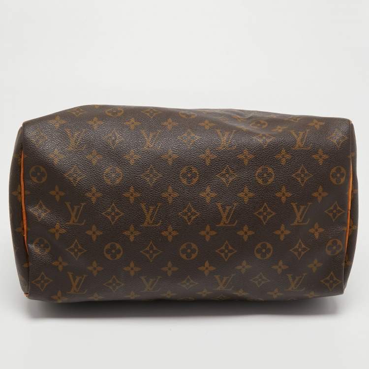 Pre Owned Louis Vuitton Monogram Canvas Speedy 35 Bag