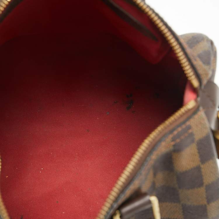 مملوكة مسبقًا Louis Vuitton Damier Ebene Canvas Speedy 25 Bag